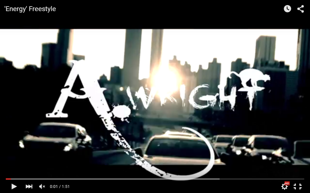 Video: A.Wright - Energy Freestyle